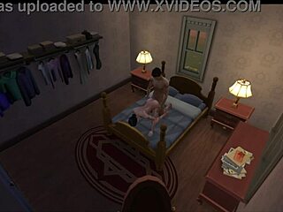 dylan and jess share a cozy night in their anime game world