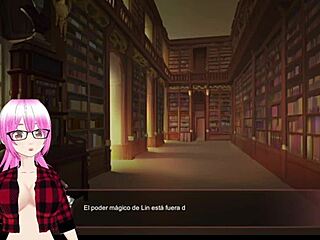 lin la dragona de hielo mirror 05 in anime 3d cartoon