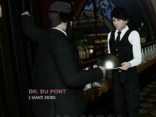 Eternum 123 game featuring curvy mature character in cute outfit