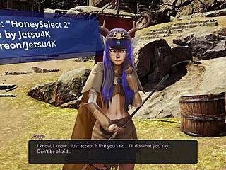 deer-girl freyja explores the viking village in uncensored 3d hentai