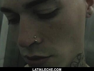 Sexy Latina cocksucker surprises with bareback fucking and anal by a stranger on camera.