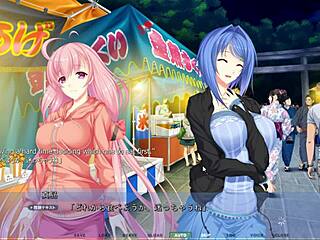 yo, in akumeru family harem route part 2, these step-sisters are giving a dual titfuck 😈