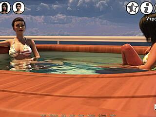 Waterworld tale unfolds as a bikini girl gets picked up in episode 11