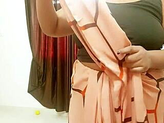 Sexy Malaysian lady with big boobs