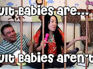 omg, backstage with abdl roleplay, dispelling diaper fetish myths in wild scenes! 😲