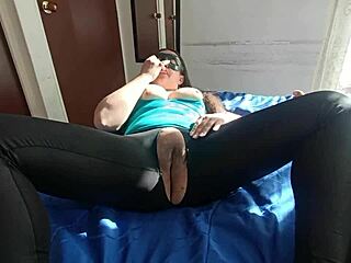 My stepbrother's new wife seduces me with her big pussy, he says.