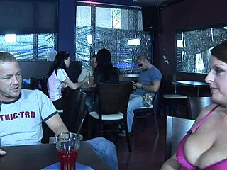 Fucking In The Hotel Bar In Front Of The Public