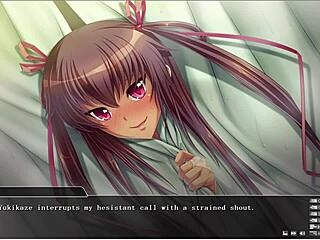 taimanin yukikaze animation unfolds with steamy fingering in part 2.