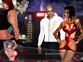 Let's play in the nightclub scene with fun characters.