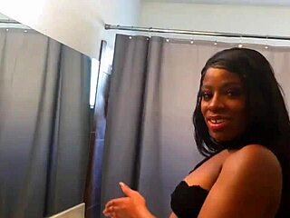 Kaiya Rose in a photoshoot at the playhouse on Kingcuretv