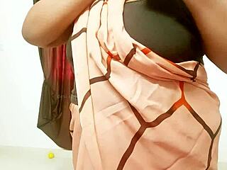 Sexy Malaysian lady with big boobs