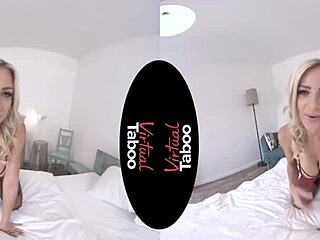 Virtual Taboo One on One with Nathaly, Blonde Big Tits POV Masturbation Leading to Ass Orgasm 😈