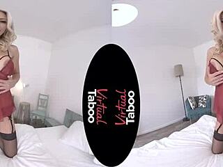 Virtual Taboo One on One with Nathaly, Blonde Big Tits POV Masturbation Leading to Ass Orgasm 😈