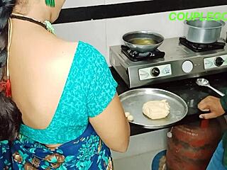 Wife feels intense passion in kitchen encounter