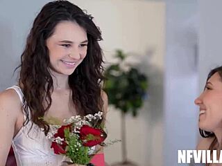 Valentine Threesome Blowjob With Liz Jordan Maya Woulfe