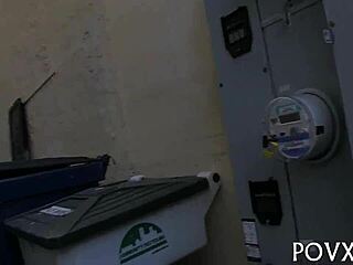 Ever tried a deep-throat blowjob before some rough, hard European pounding?