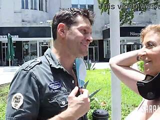 Chesty Cougar Sara Jay Gets Wet Pussy Pounded After Date