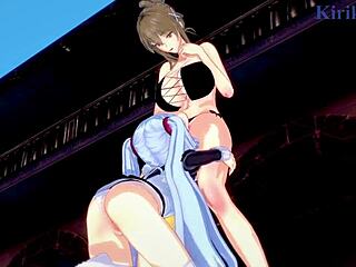 Sagiri, Chitose, and Ruri in wild lesbian hentai play