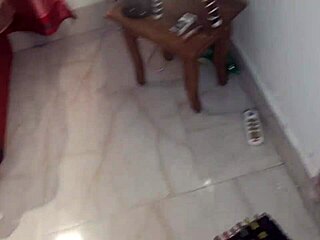 Desi bhabhi takes two boyfriends in amazing group sex at home