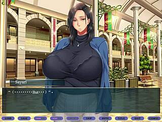 Kanojo no okaa-san ep5 - fucking her hard in the bathroom, what a wild anime scene! 😈💦