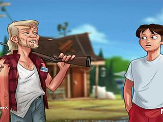 Barn Shakes With Big Ass Action In Summertime Saga E2 36!