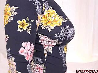 Petite teen 18+ with BIG TITS TAKES her FIRST MONSTER BLACK COCK!