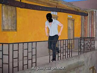 the criminal caught desi bhabhi fingering and fucked her