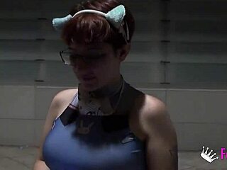 Free public blowjobs from busty teen meraki in the street