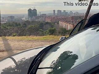 Miss Alessandra can't resist Jesus Reyes in the forest!