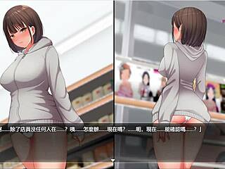 Night Adventure: Seeking Thrills at Convenience Store in Just Underwear