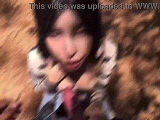 Karol Smith Sexy Mexicana Meets A Fan In The Forest