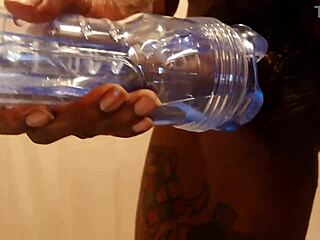 Hallelujah Johnson Fleshlight Masturbating With Big Black Monster Cock Action!