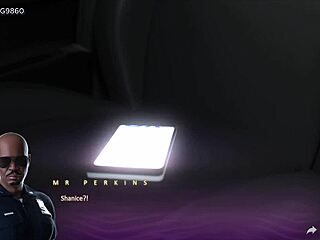 Apocalust wife betrays husband via phone sex in animated scene