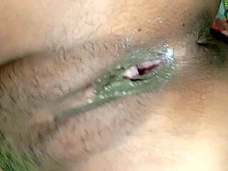 In this homemade video, the desi bhabhi bent over and squirted all over her devar during intense fucking, her shaved pussy soaking wet