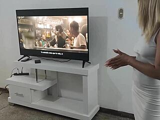 Rich Sister-In-Law Shows Lingerie Then Gets Fucked In Living Room