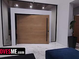 Little Stepsister Lindsay Lee Gives Stepbro Some Sexual Favors to Get Out of Trouble - Sislovesme