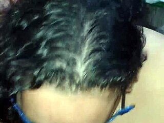 Ebony Mature in Lingerie Gets Cum in Mouth After Blowjob