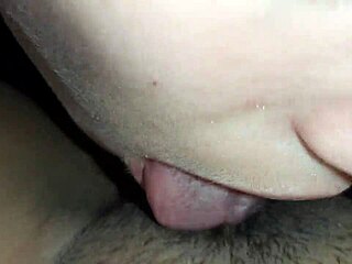my pussy dripped from her tongue in this pov lesbian scene 😍