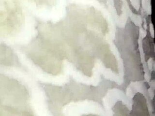 Drilling tight pussy with pants on in dorm bed