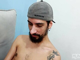 Can you believe I'm sitting on my friend's 23 centimeter cock?