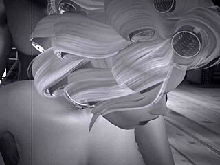 Vintage Blonde with Huge Big Black Cock!