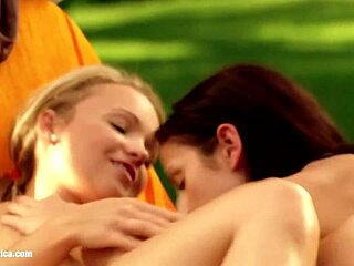 I explored sensual lesbian pussy with muff diving and fingering