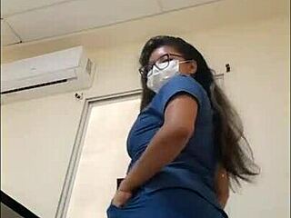 Nurse goes viral fucking patient after hospital injection