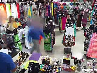 Isabella Nice handles the LP officer's big cock at the office