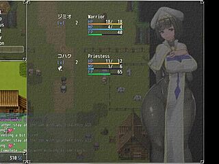 Nynfy Priest Hentai Gameplay with Raw Anal Action