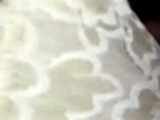 Drilling tight pussy with pants on in dorm bed