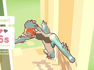 Odymos explores wild LGBT hentai in university, banging a ceiling lamp anally