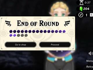 Zelda plays Spirit Orbs in wild porn game. Part 1 gets steamy fast.