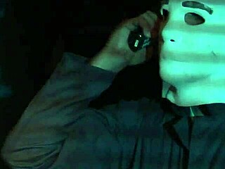 halloween sexy nude blonde girl on bed, hairy tits and boobs exposed