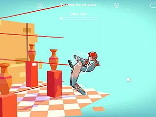 Odymos explores wild LGBT hentai in university, banging a ceiling lamp anally